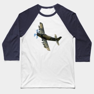 Skyraider Turning Baseball T-Shirt